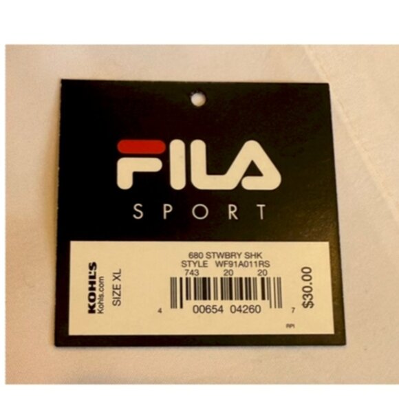 FILA Sport Pink Crisscross Back Sports Bra Set - XL | BellaRosaMariaBoutique - Picture 8 of 9